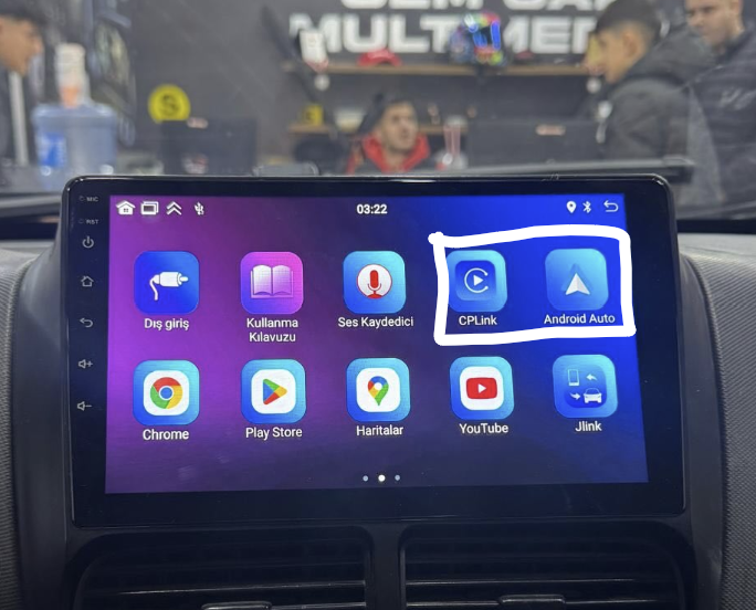 CPLink uygulaması örneği