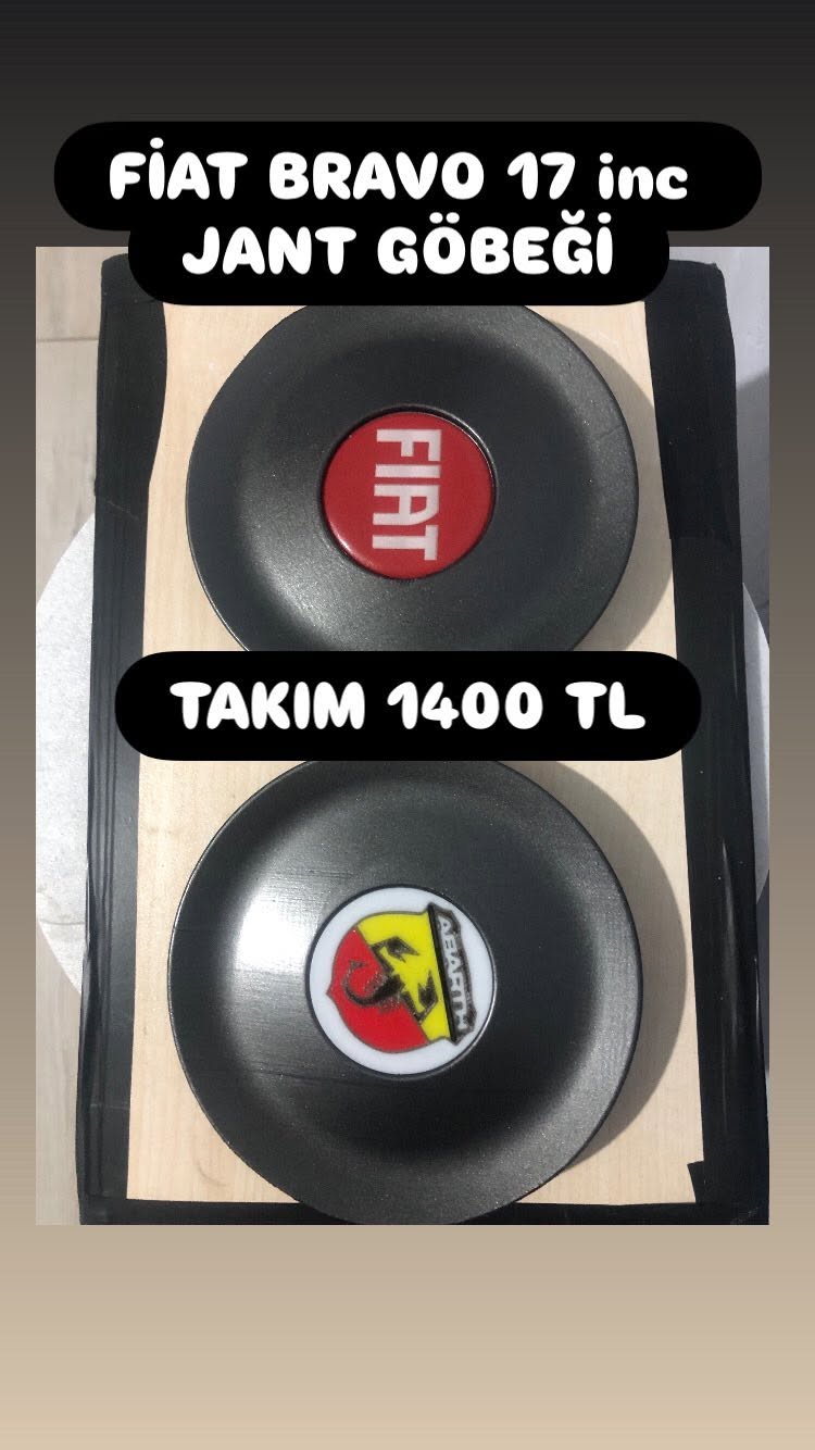 Fiat Bravo Jant Göbeği 17 inç Takımı