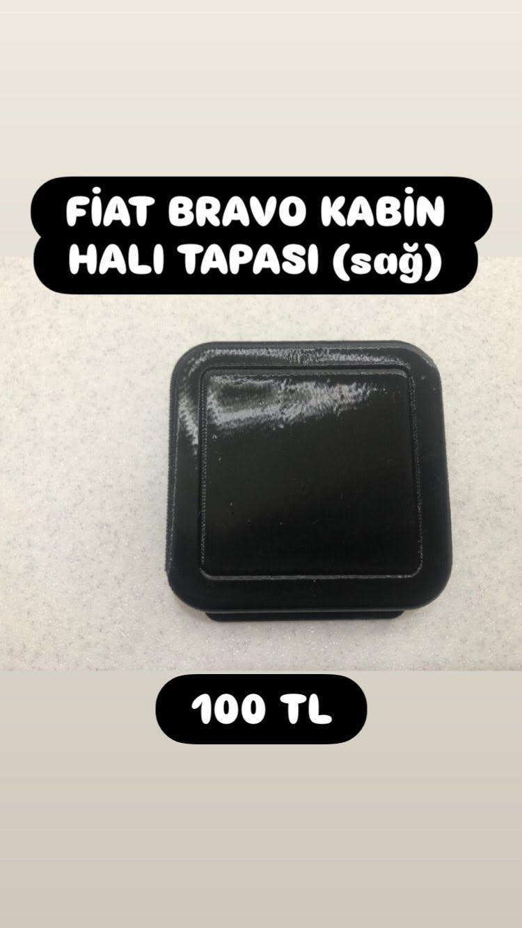 Fiat Bravo Kabin Halı Tapası (Sağ)