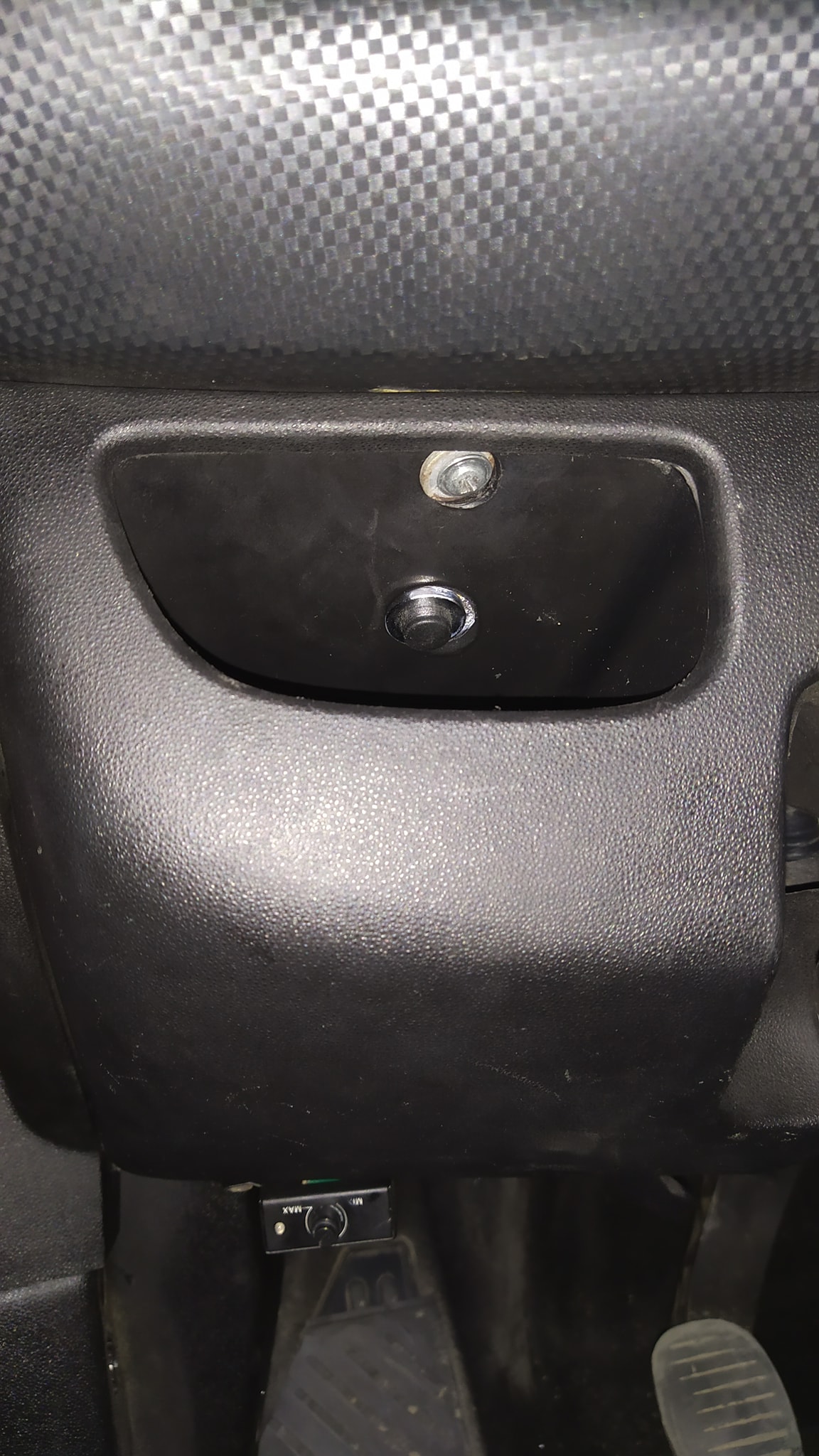 Universal tuşun konumlandırılması